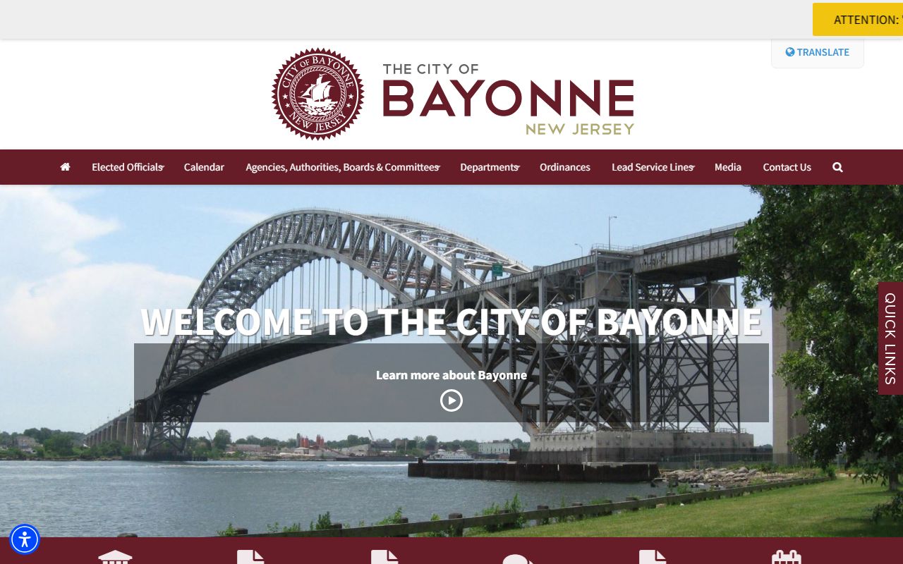 Bayonne released inmates city website