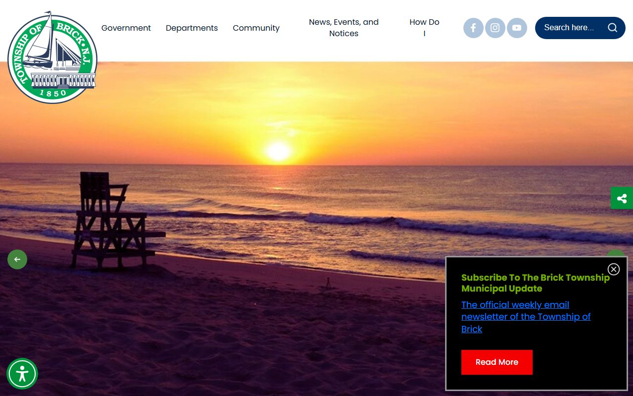 Brick Township released inmates township website resource