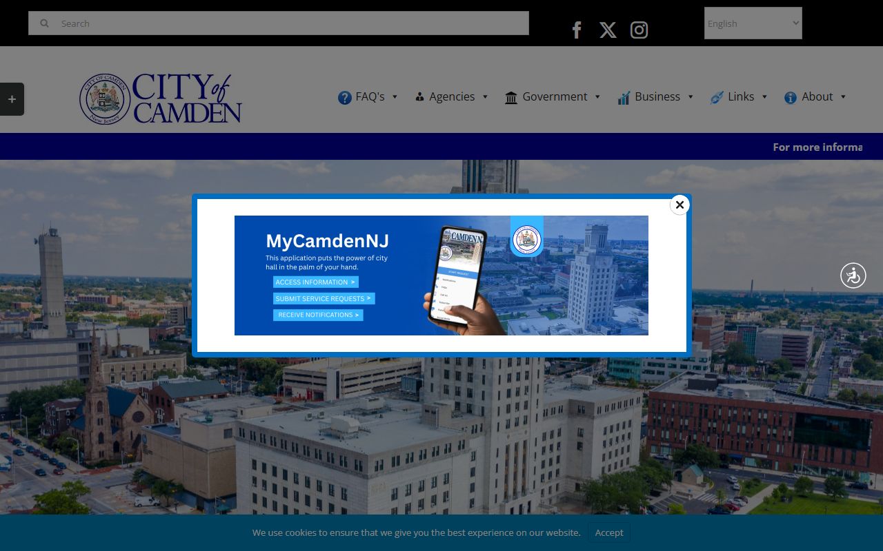 Camden released inmates city website
