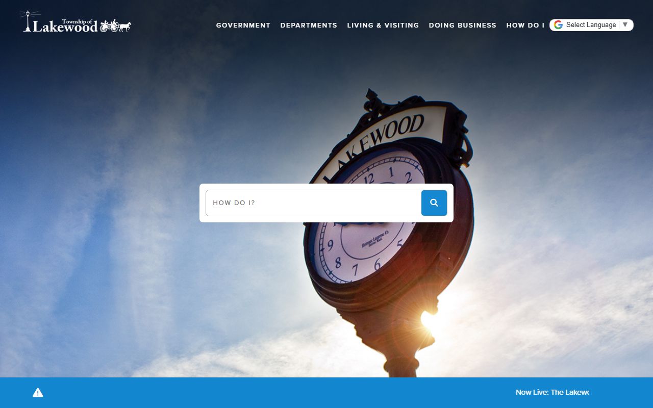 Lakewood Township released inmates township website