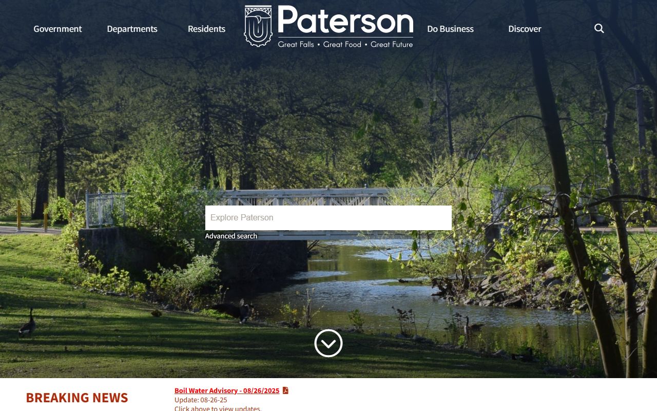Paterson released inmates city website resource