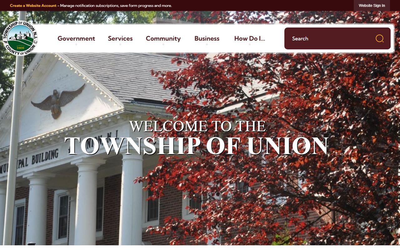 Union Township released inmates township website resource