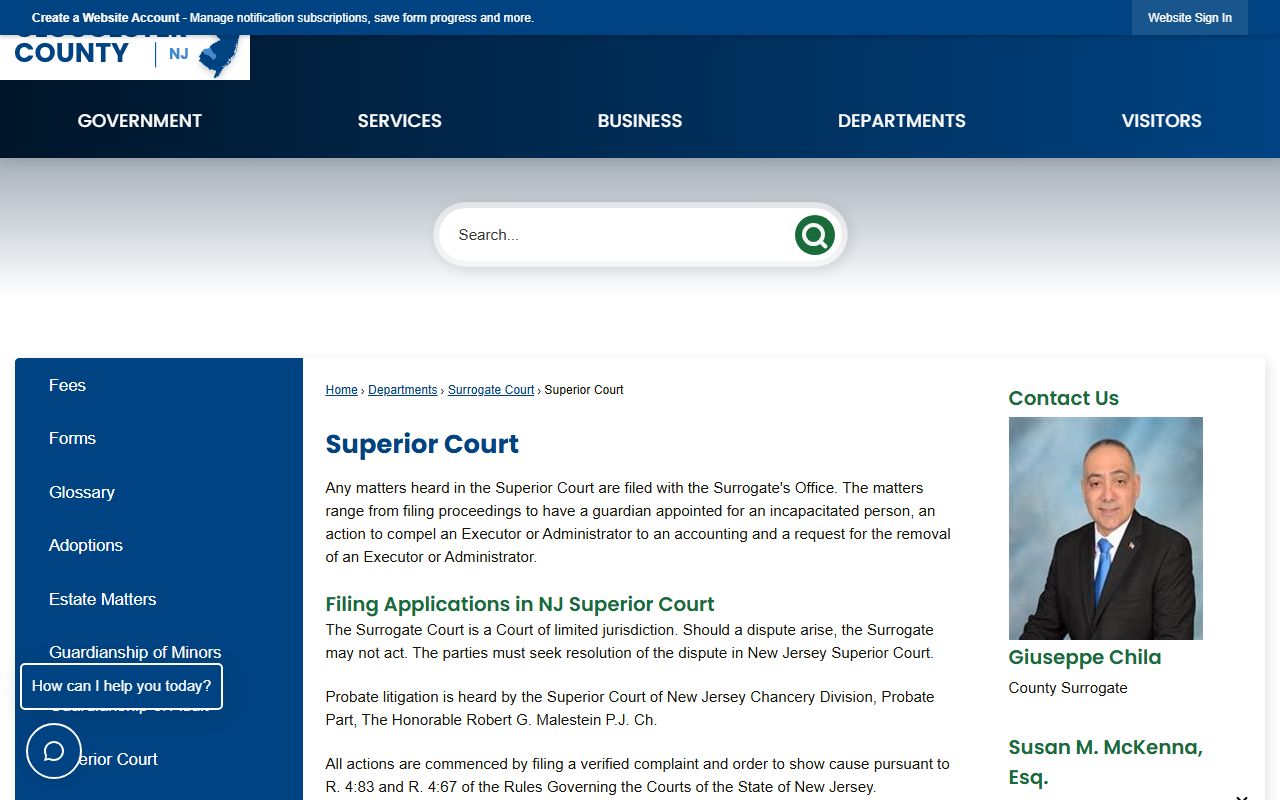 Gloucester County released inmates superior court page