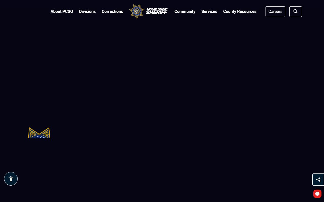 Passaic County released inmates sheriff office page